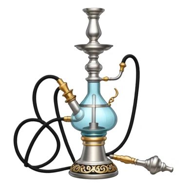 Classic hookah sticker