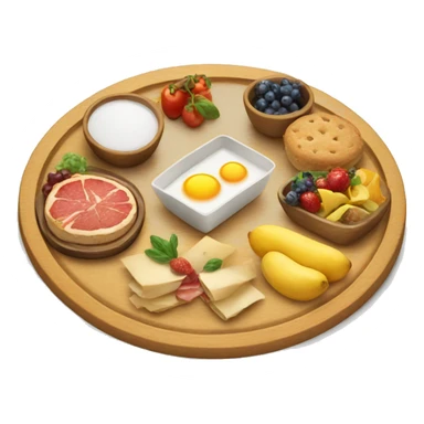 Food platter  sticker
