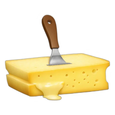 raclette chesse sticker