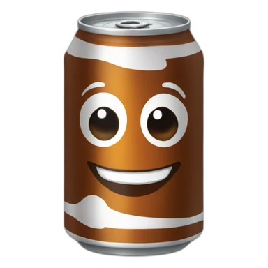 root beer can sticker