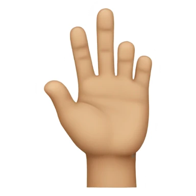 Second finger from front sticker