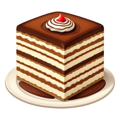 tiramisu slice sticker
