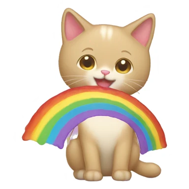 poptart kitty rainbow sticker