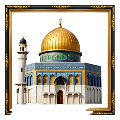 Dome of the rock, Palestine sticker