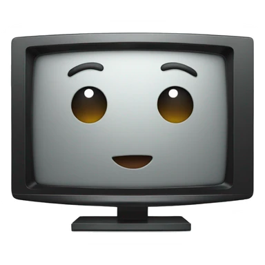 Flat screen tv sticker