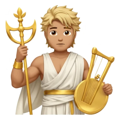 God of wind  give me more than half body  sticker