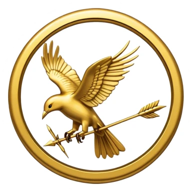 Mockingjay Pin sticker