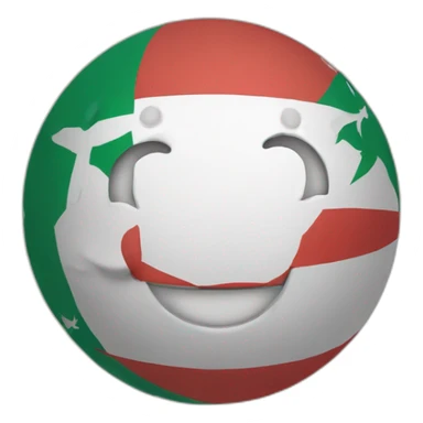 Countryball cyprus smiling  sticker