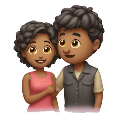 Casal se beijando  sticker