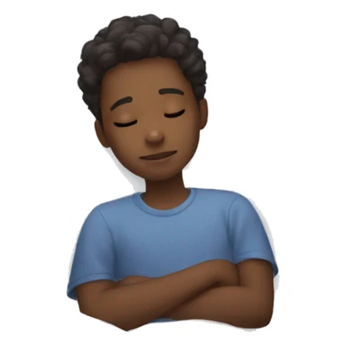 Dreaming boy sticker