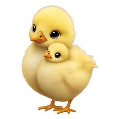 🐥 giving a kiss  sticker