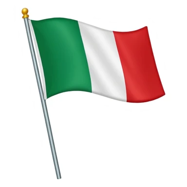 vivaldi italian flag sticker