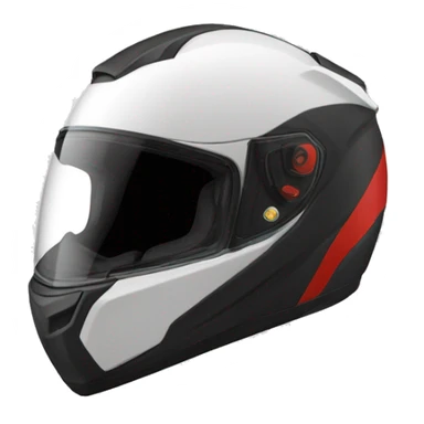 CASCO MOTO con x sticker