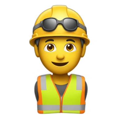 a juggler in a construction helmet sticker