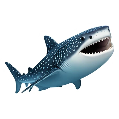 Wale shark sticker
