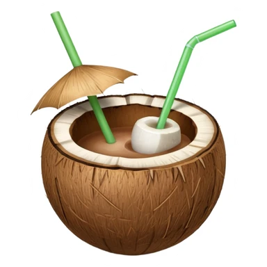 conut drink summer sticker