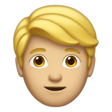 Un homme blond sticker