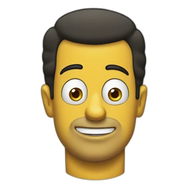 Ronaldo en homer simpson sticker