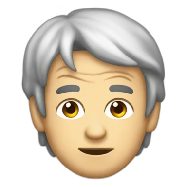 Macron qui fume sticker