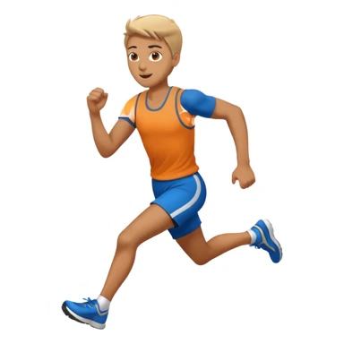 Running with energy sticker