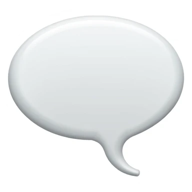Speech balloon sticker