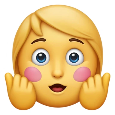 Un emoji gêné ou gênant  sticker