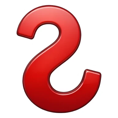 question mark, red sticker