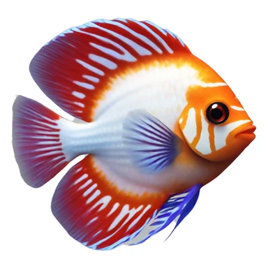 discus fish sticker