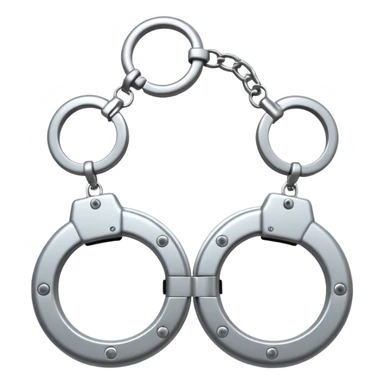 cracking handcuffs with beautiful effects with 4k  sticker