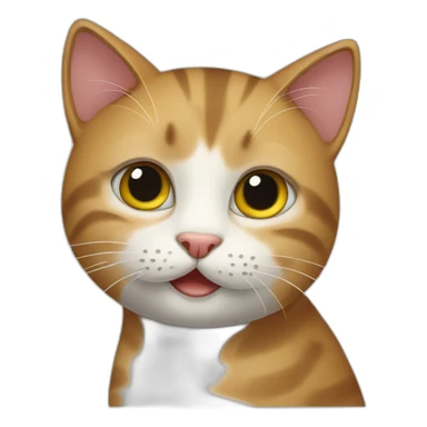 cat 12 emojis sticker