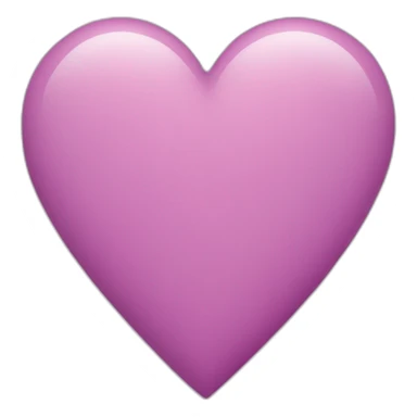 Coeur mauve et rose sticker