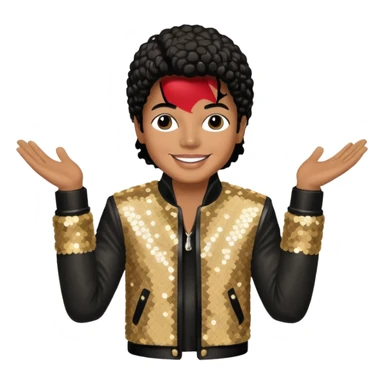 Micheal jackson sticker