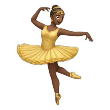 Classical dancer sticker