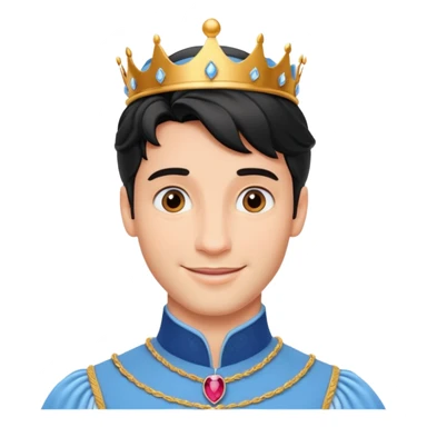The prince from cinderella sticker