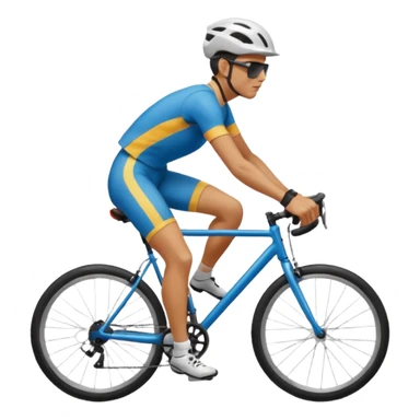 Cycling sticker