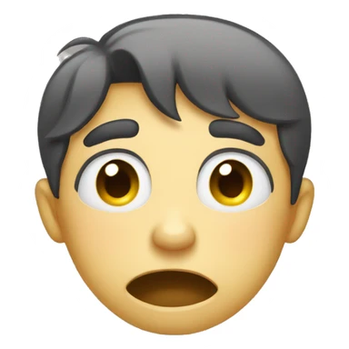 Crying but happy  sticker