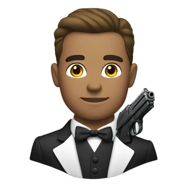  James Bond  sticker