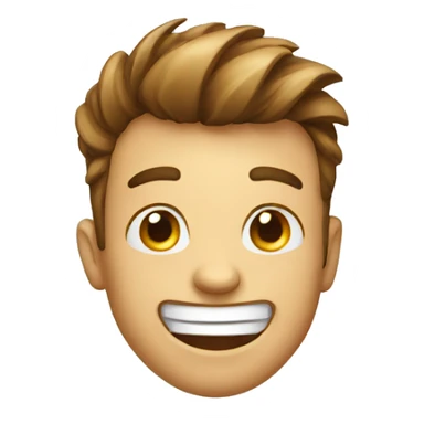 excited face sticker