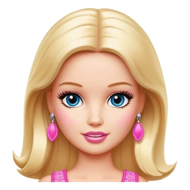 pretty barbie  sticker
