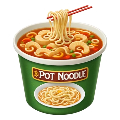 Pot Noodle Sweet & Sour  sticker