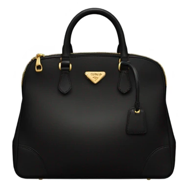 Black Prada bag sticker