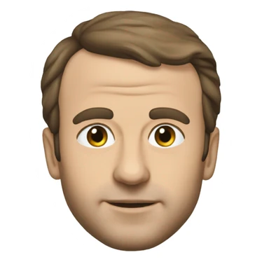 Macron manhe des suhis sticker