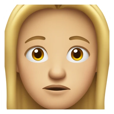 annoyed face sticker