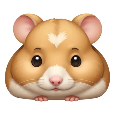 hamster laying down looking drunk sticker