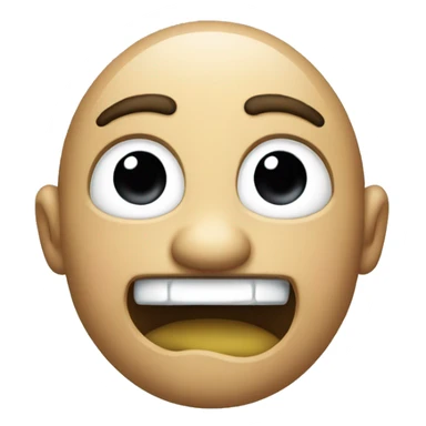 an emoji saying 1up by jdm sticker