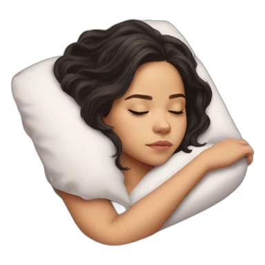 Jenna Ortega sleeping sticker