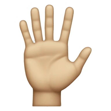 emoji pinching with right hand sticker