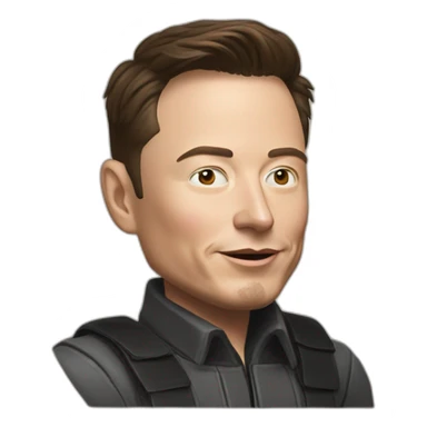 Elon musk with a bock sticker