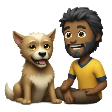 Wolverin with a dog sticker