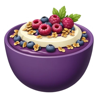 Açaí bowl sticker